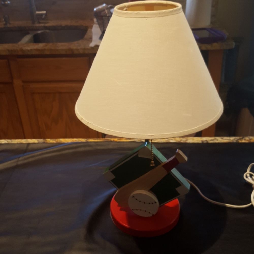 C.N. Burman Baseball Lamp